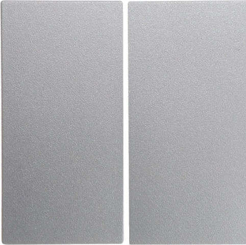 Berker Bascule alu mat double 16231404 NOUVEAU