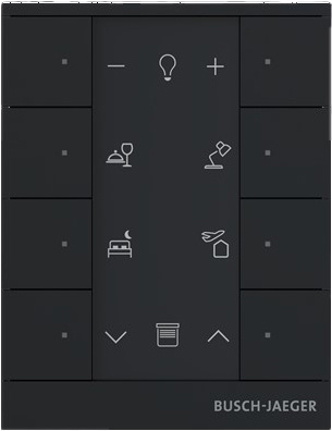 Busch-Jaeger bedieningselement zwart mat SB-F-8.0.11-885 NIEUW