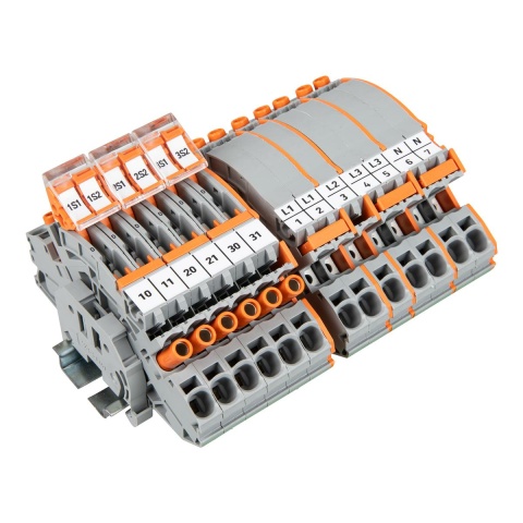 WAGO GmbH & Co. KG Stromwandlerklemmenblock 821-207 NEU