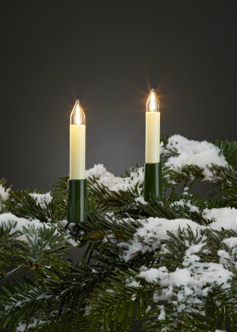 Hellum LED-Filament-Kerzenkette 30-tlg. außen 845563 NEU