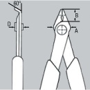 Knipex Electronic Super-Knips 54HRC INOX inoxidable longitud 125mm 78 13 125 NUEVO