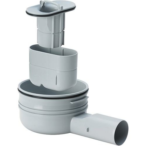 Syfon Viega Advantix do odpływu liniowego, model 4982.92 wysokość montażu od 95 mm 737 573 NOWOŚĆ