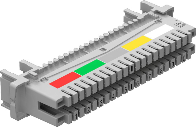 OBO Bettermann Vertr LSA aansluitstrip f. 10 DA LSA-A-LEI NIEUW