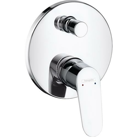 Hansgrohe Mitigeur de bain encastré Focus rosace Ø 150 mm chromé 31945000 NOUVEAU