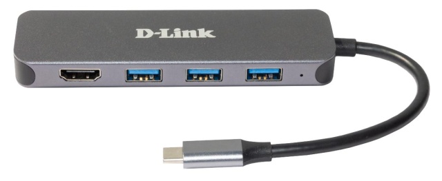 DLink Deutschland 5-in-1 USB-C Hub mit HDMI DUB-2333 NEU
