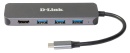 DLink Deutschland 5-in-1 USB-C Hub mit HDMI DUB-2333 NEU