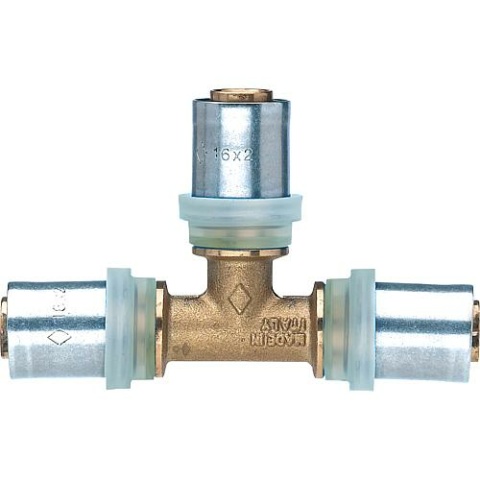 Evenes press fitting for MSVR T-piece, 50 x 4 mm, TH contour NEW