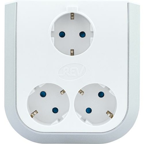REV MultiPower socket extension 3-fold, 230V/50Hz, 16A NEW