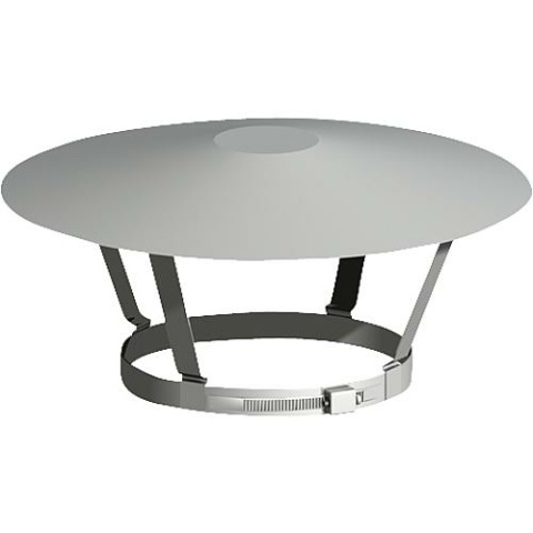 SEM double-walled flue system rain cap, universal, DN 130 NEW