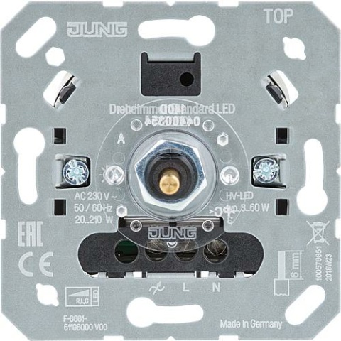 Jung regulador de intensidad Jung, 3-21W LED UP 1730DD NUEVO