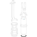 Valsir Angel Spülgarnitur 2-Mengen 2010-2014 NEU