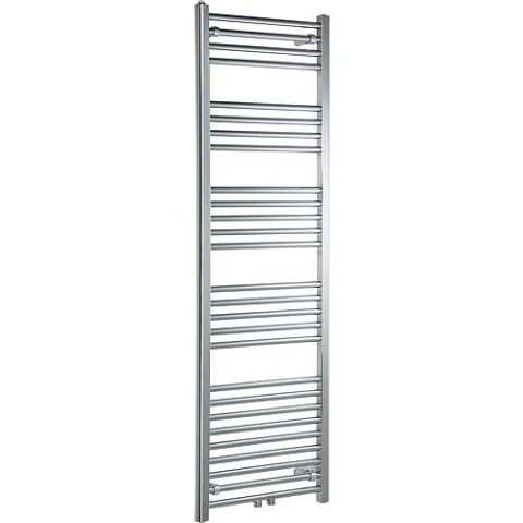 Evenes towel radiator, straight, type Jessica, chrome, with centre connection 1785 x 600 mm NEW
