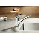 Hansa sink mixer Hansamix swivel spout projection 203 mm chrome NEW