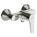 Hansa wall-mounted shower mixer Hansapolo chrome NEW