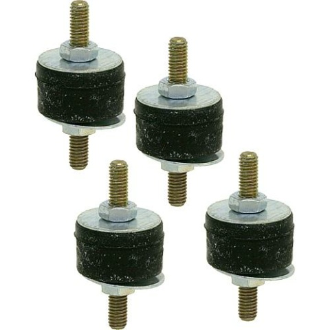 Delta 1 SATZ Gummi-Puffer bestehend aus vier Puffern incl. Zubeh. NEU