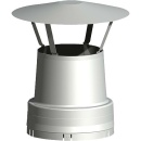 SEM double-walled flue system rain cap, universal, DN 180 NEW
