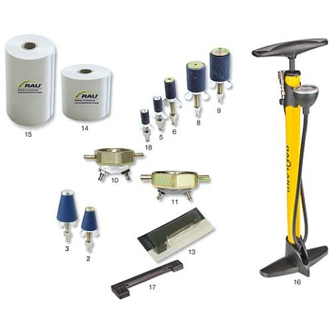 Pieza de ensayo Rau cónica PSP 1 19 - 32 mm 1,5 bar con conexión neumática NUEVO