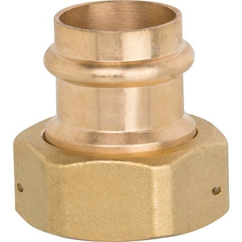 Aalberts screw fitting with press connector 28 mm, model 5950 48074 NEW