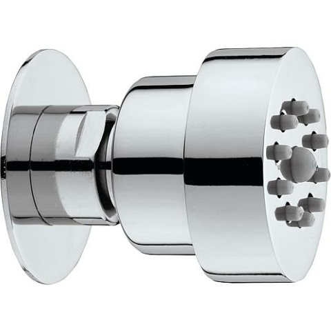 Doccia laterale Evenes OVAL GOM 1 spruzzo tipo DN15 (1/2") AG ottone cromato NUOVO