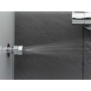 Doccia laterale Evenes OVAL GOM 1 spruzzo tipo DN15 (1/2") AG ottone cromato NUOVO