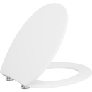 Evenes toilet seat Tacutu white, soft-close, made of...