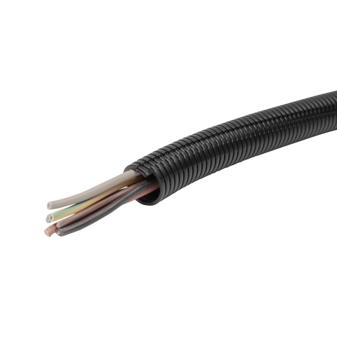 Fränkische Spiralschlauch schwarz 1PPSM-12U.50 NEU