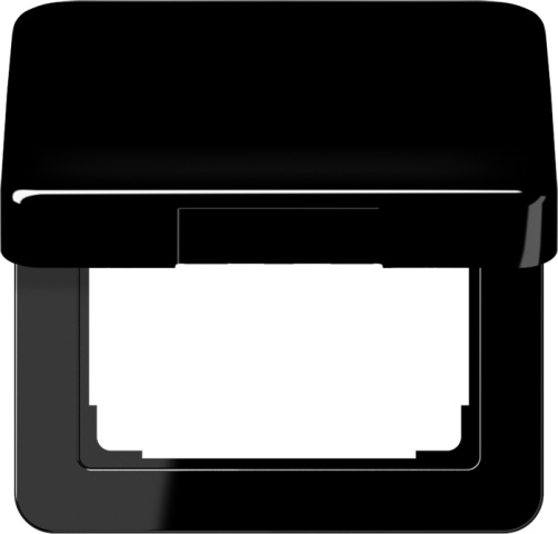 Jung Klappdeckel sw m.Abdeckung 50x50mm CD 590 KL SW NEU