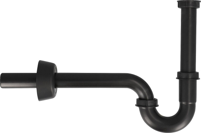 ABS pipe odour trap 1 1/4" x Ã˜32mm, black
NEW
