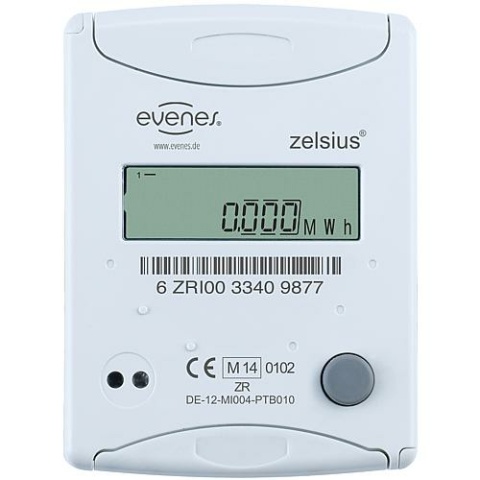 Evenes capsule replacement heat meter C5-M60 for Minol, M60x1.5 flow rate 1.5m³/h, incl. calibration fee NEW