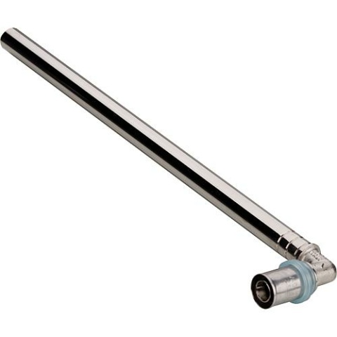 Evenes radiator connection angle 20x2 15mm length 1100mm single, TH contour NEW