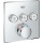 Grohe flush-mounted thermostat Grohtherm SmartControl chrome with 3 shut-off valves 29126000 NEW