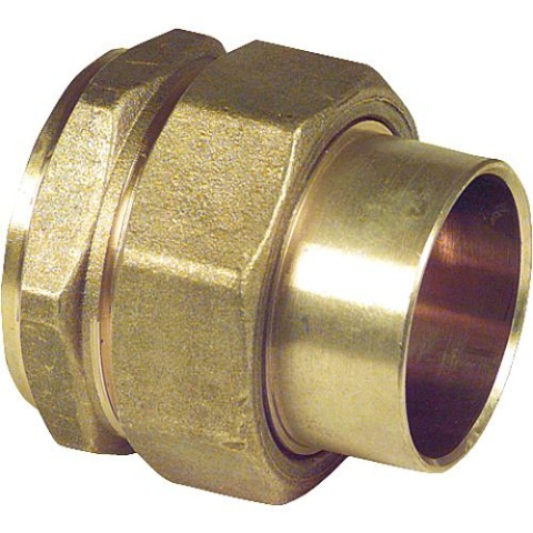 IBP gunmetal solder fittings 4340g screw connection conical sealing on one side internal thread 35-R 11/4"" NEW
