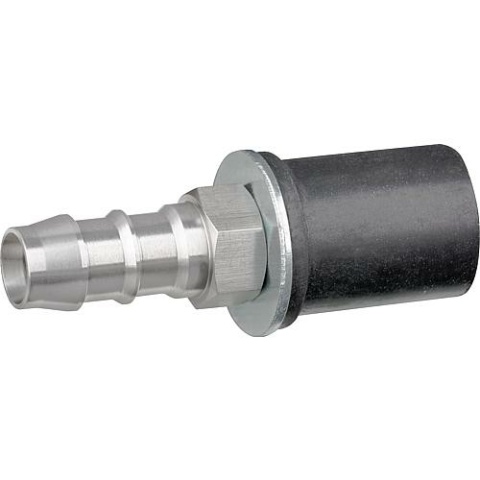 Sauermann drain connector self-sealing 10mm, PU = 5 pieces NEW