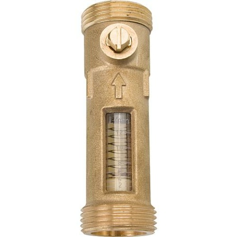 Easyflow flow meter, DN32(11/4"") male on both sides, flow rate 20-70 l/min NEW