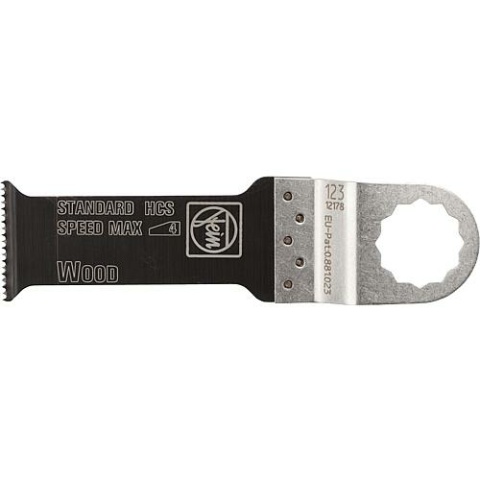 Fein cirkelzaagblad vorm 123 L=78mm,B=32mm, 1 stuk 63502123018 NIEUW