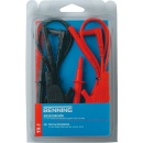 Benning Sicherheitsmessleitungsset 4mm Silicon 6-teilig...