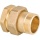 Effebi brass threaded fitting, flat sealing, 11/4"" ixa NEW