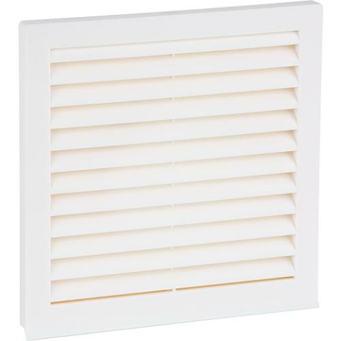 Upmann ventilation grille NW100 plastic white, with fly screen NEW