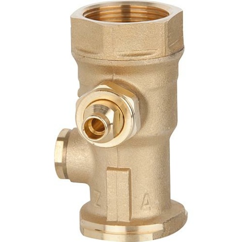 PAW thermometer ball valve TK DN32,F11/4""x11/4""IG"", socket left B9665 NEW