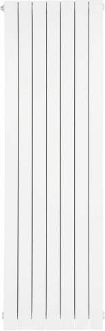 Radiatore in alluminio Fondital Garda S/90 AC con attacco centrale, maglie tipo 1400-3, RAL9010 NUOVO