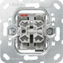 Gira Bouton-poussoir à bascule Jalousie 10A,250V,...