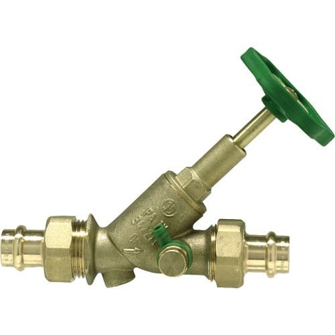 Schlösser free-flow valve with compression fitting-Viega DN 32/35mm rising stem drain 15573500001 NEW