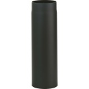 SEM painted flue pipe DN150, length = 500mm, black NEW