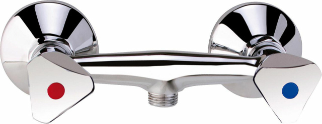 Evenes AP-2-Griffbrausemischer Etou flachdichtend chrom NEU