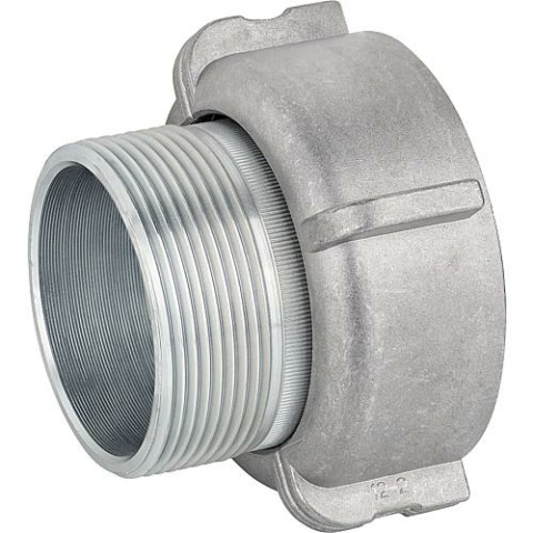 Schütz connection piece DN50 (2"") to AG DN50 (2"")with ÜWM S75x6IG NEW