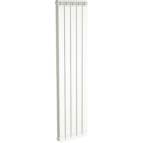 Fondital Radiateur en aluminium Garda Dual 80 Type 900-4 Membres, RAL9010 NOUVEAU