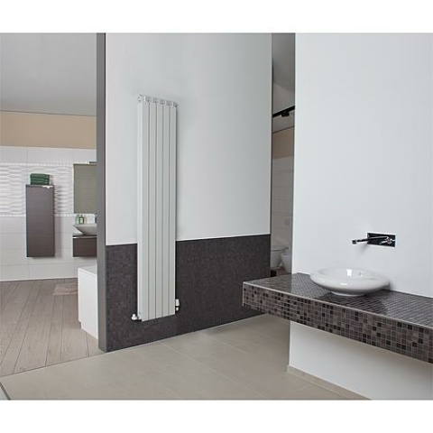 Fondital aluminium radiator Garda Dual 80 type 2000-5 links, RAL9010 NEW