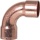 IBP copper solder fitting 5002a bend 90°, 54 mm NEW