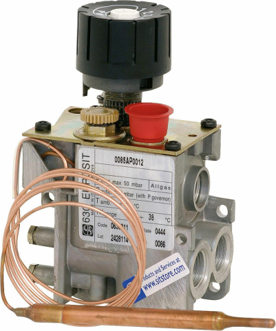 Sit gas combination valve EUROSIT 630 8 - 33°C Ref. 0.630.013 NEW