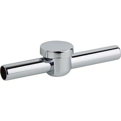 Wall pipe chrome-plated ABS 32x270mm with backflow preventer New